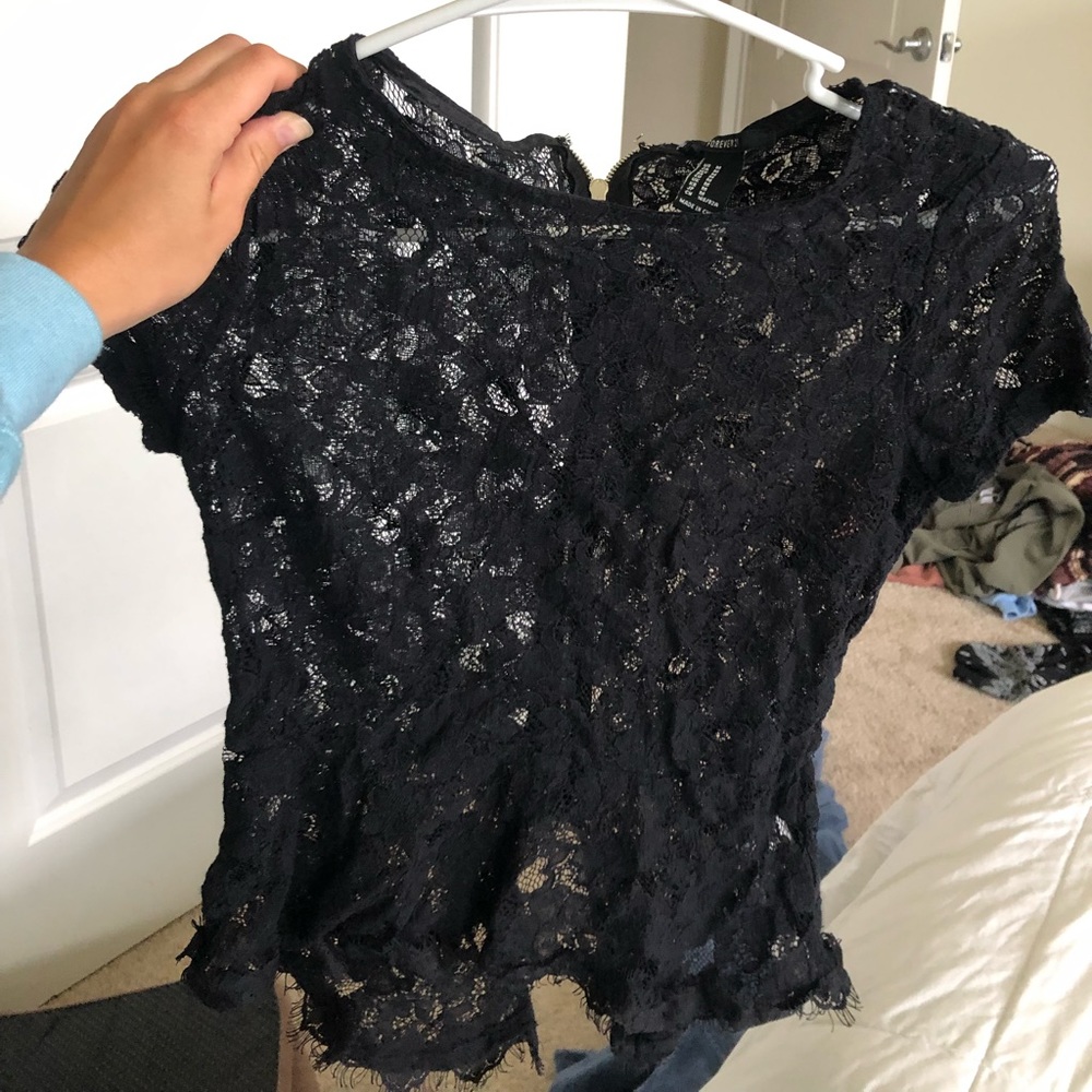 Lace shirt